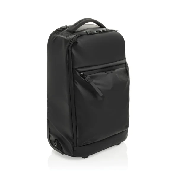 Swiss Peak OSLO RCS trolley-duffeltas/rugzak zwart