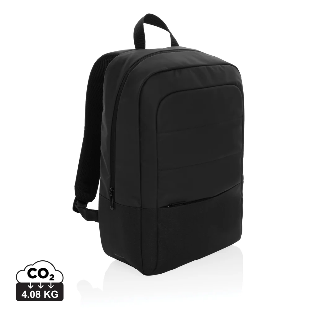 Armond AWARE™ RPET 15.6" standaard laptoprugzak zwart