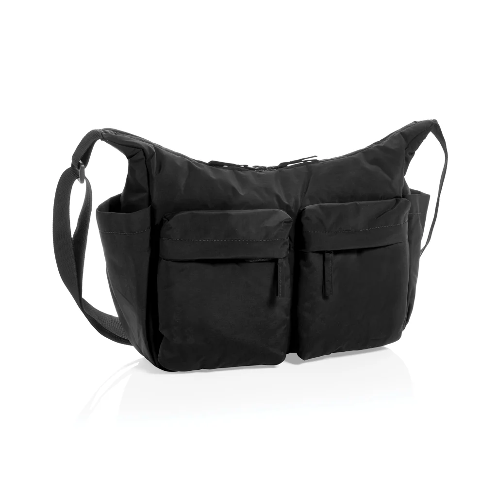 KENTO URBAN RCS gerecyclede nylon gewatteerde schoudertas