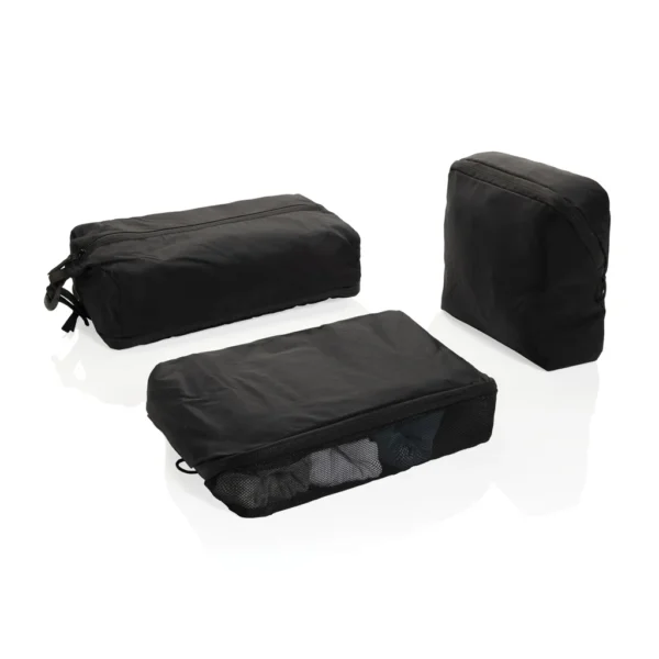 KENTO URBAN RCS gerecyclede nylon packing cube set zwart