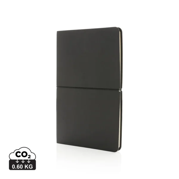 Moderne deluxe softcover notitieboek A5 zwart
