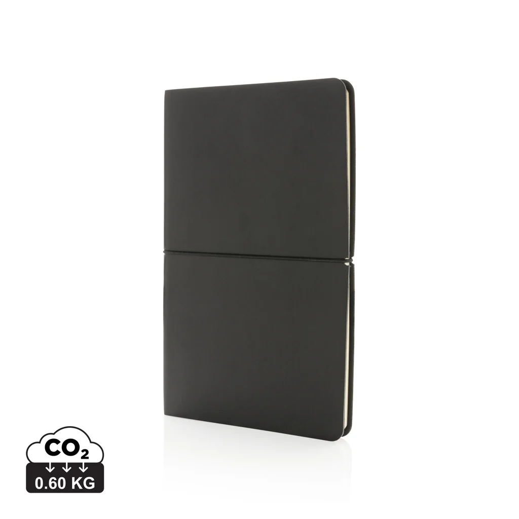 Moderne deluxe softcover notitieboek A5 zwart