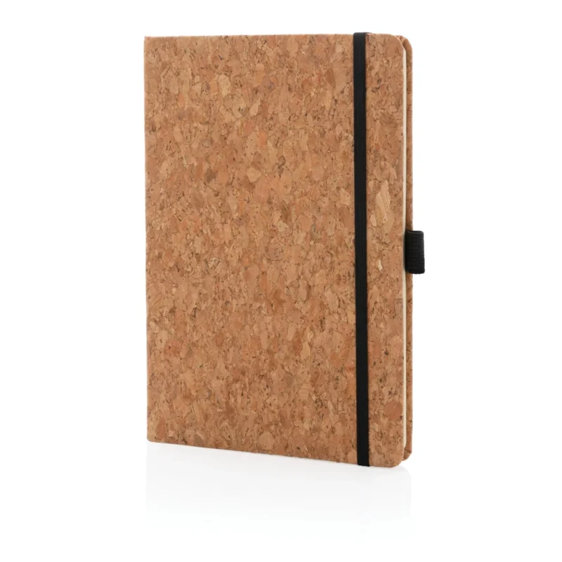 Kurk hardcover notitieboek A5 bruin