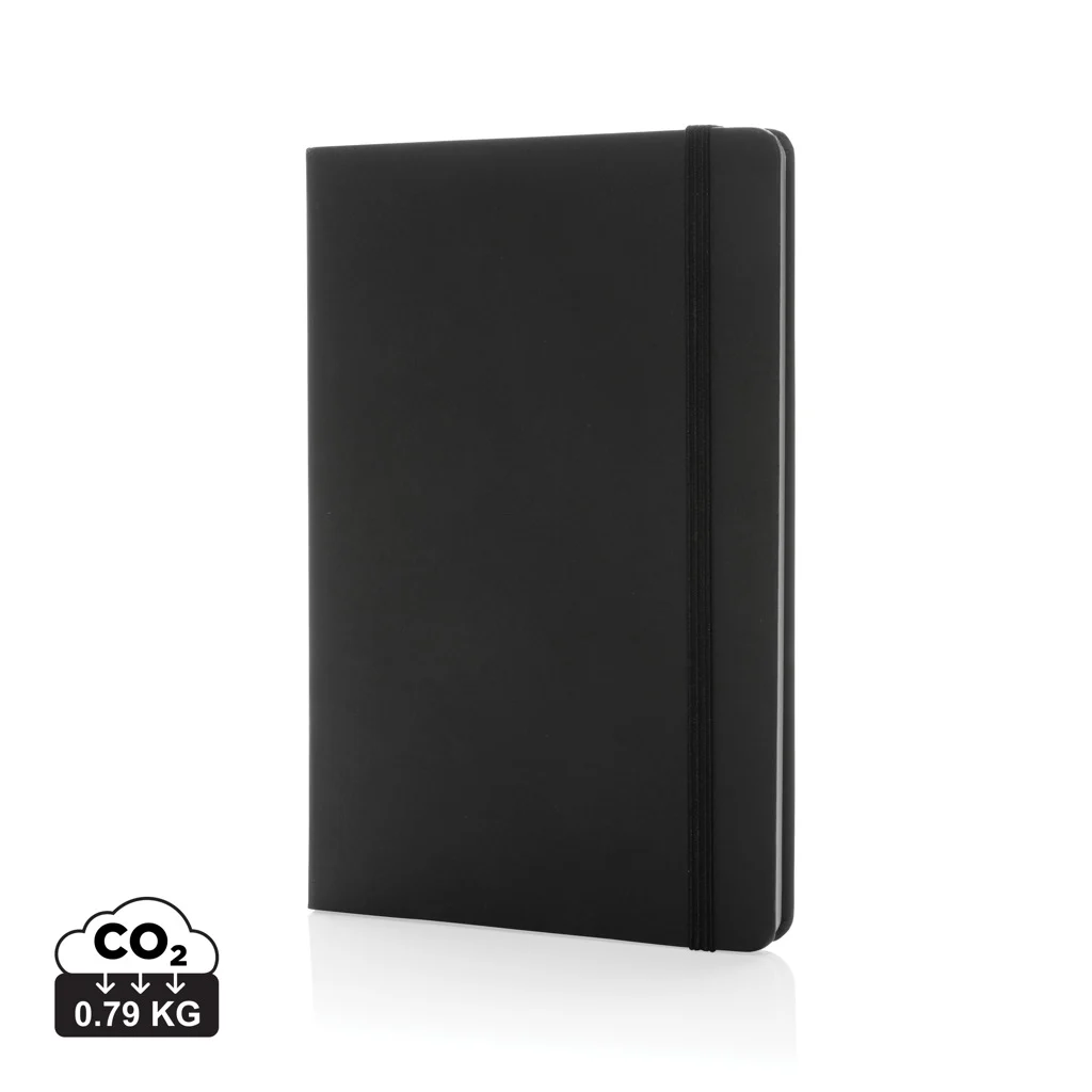 Craftstone A5 gerecycled kraft- en steenpapier notitieboek zwart