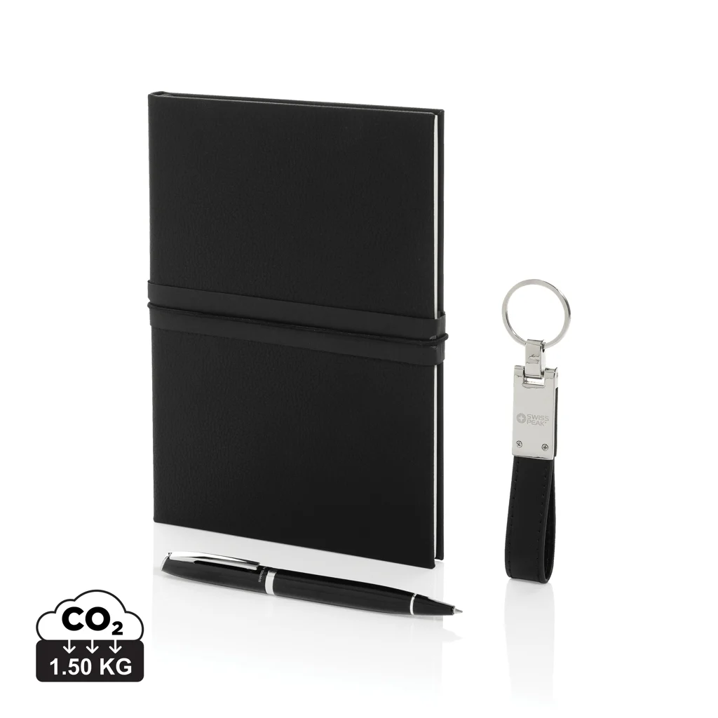 Swiss Peak RCS certified business gift set zwart