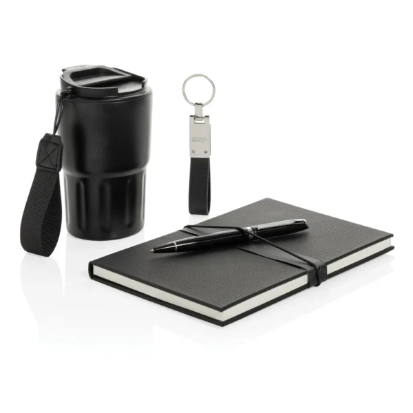 Swiss Peak RCS deluxe business gift set m/ koffie mok zwart