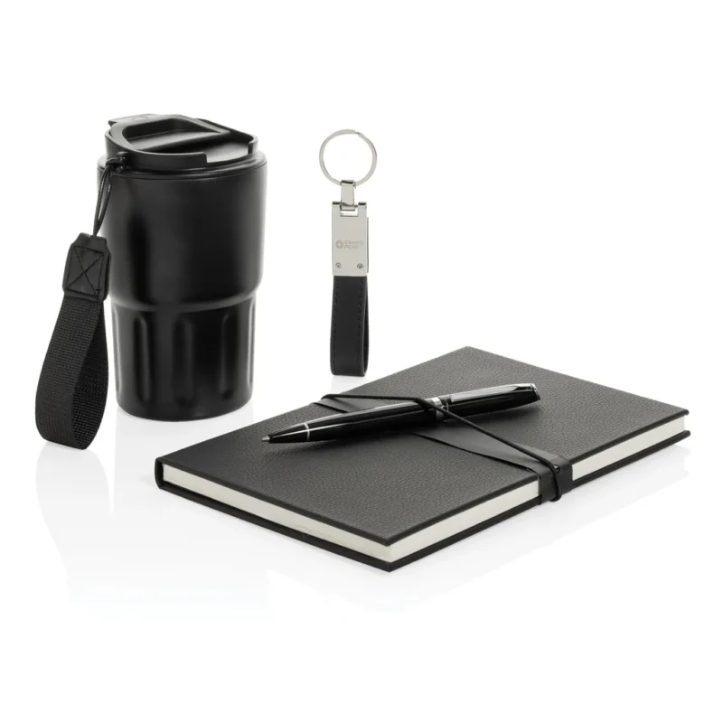 Swiss Peak RCS deluxe business gift set m/ koffie mok zwart