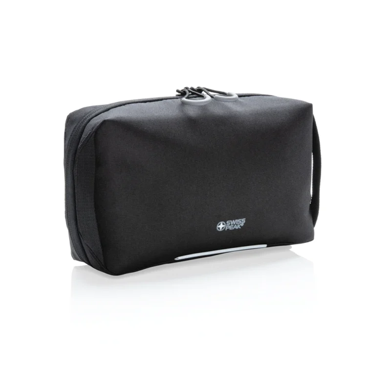 Swiss Peak AWARE™ tech pouch PVC-vrij zwart