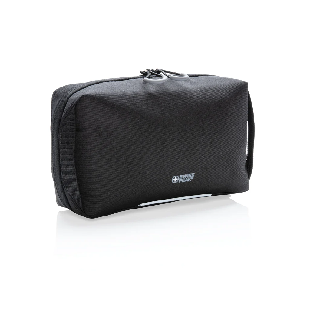Swiss Peak AWARE™ tech pouch PVC-vrij zwart