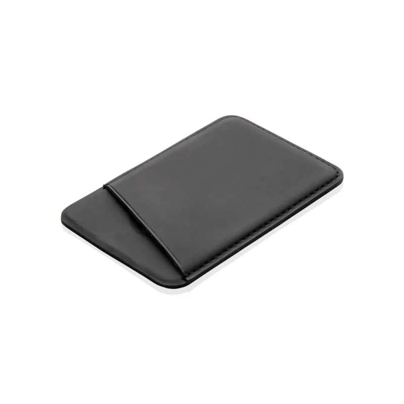 Magnetische telefoon kaarthouder zwart