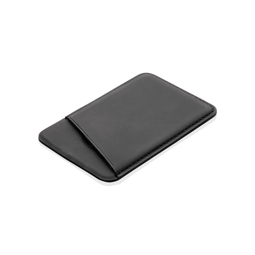 Magnetische telefoon kaarthouder zwart