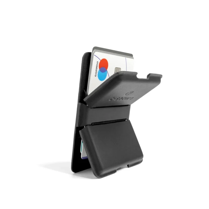 C-Secure MagSafe phone wallet zwart
