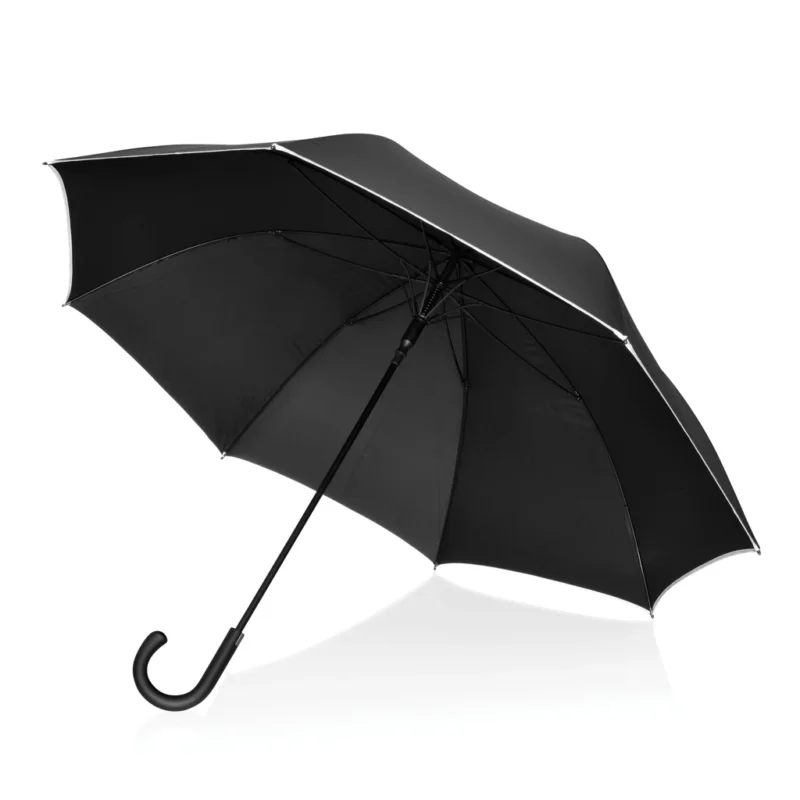 Swiss Peak OSLO 30'' AWARE™ 50UV auto open umbrella zwart