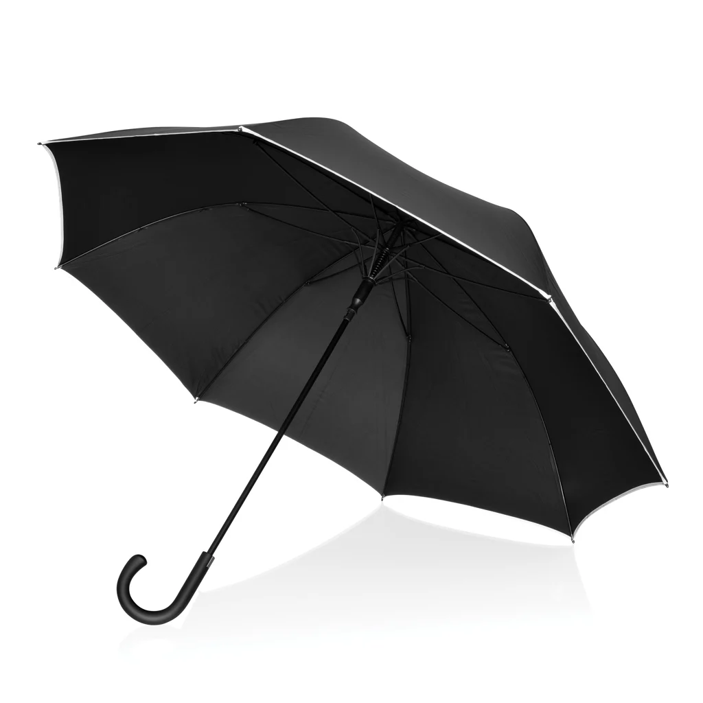 Swiss Peak OSLO 30'' AWARE™ 50UV auto open umbrella zwart