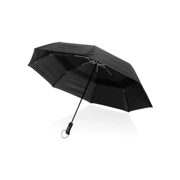 Swiss Peak Aware™ Tornado 27” pocket stormparaplu zwart