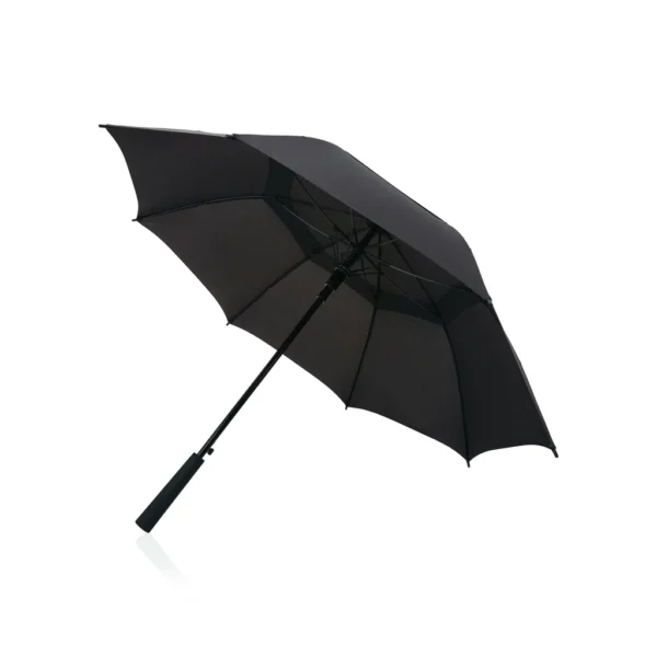 Swiss peak AWARE™ Tornado 23” stormparaplu zwart