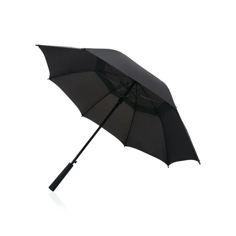 Swiss peak AWARE™ Tornado 23” stormparaplu zwart