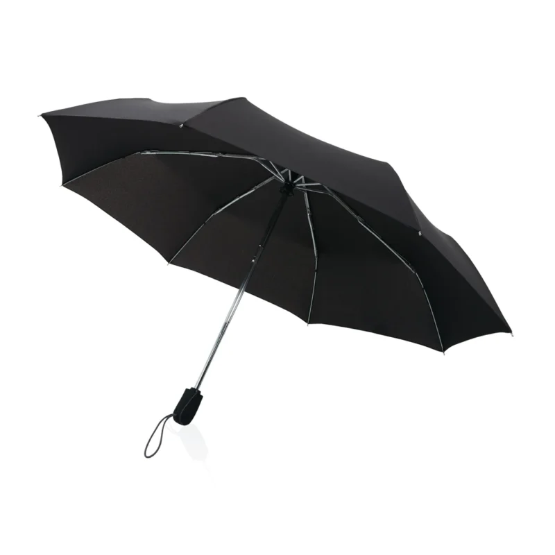 Swiss Peak AWARE™ Traveller 21” automatische paraplu zwart