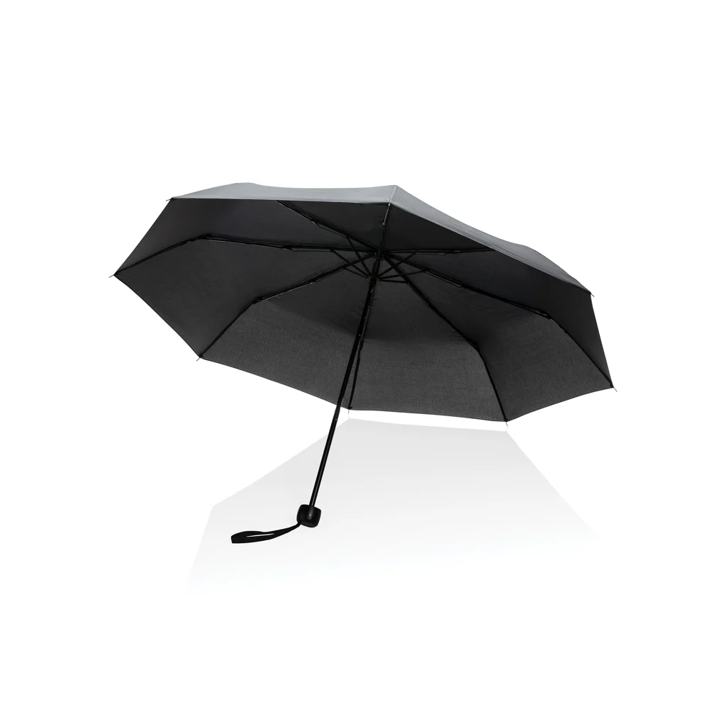 20.5" Impact AWARE™ RPET 190T mini paraplu zwart