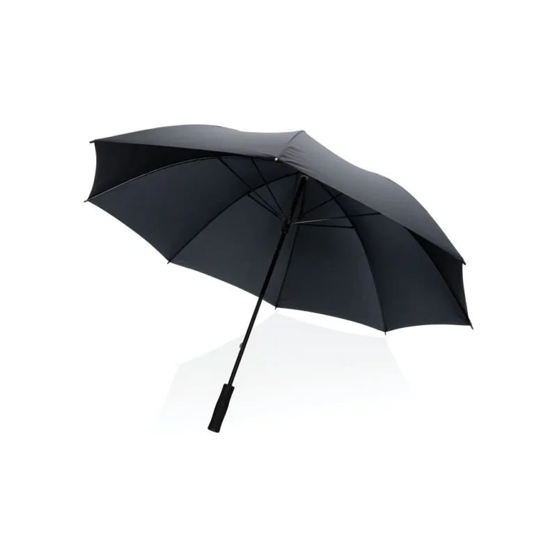 30" Impact AWARE™ RPET 190T storm proof paraplu zwart