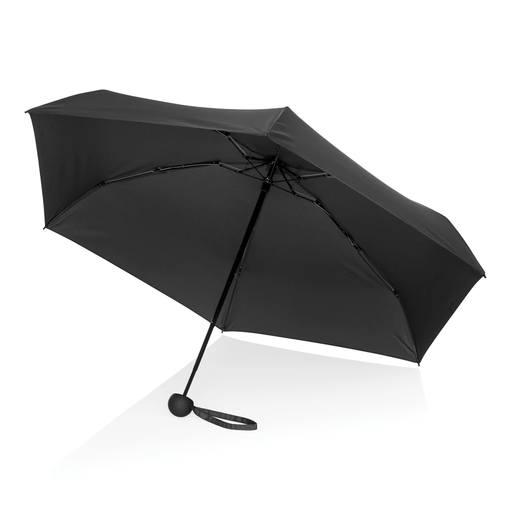 19.5" Aware™ RPET super mini manual 190T Pongee umbrella zwart