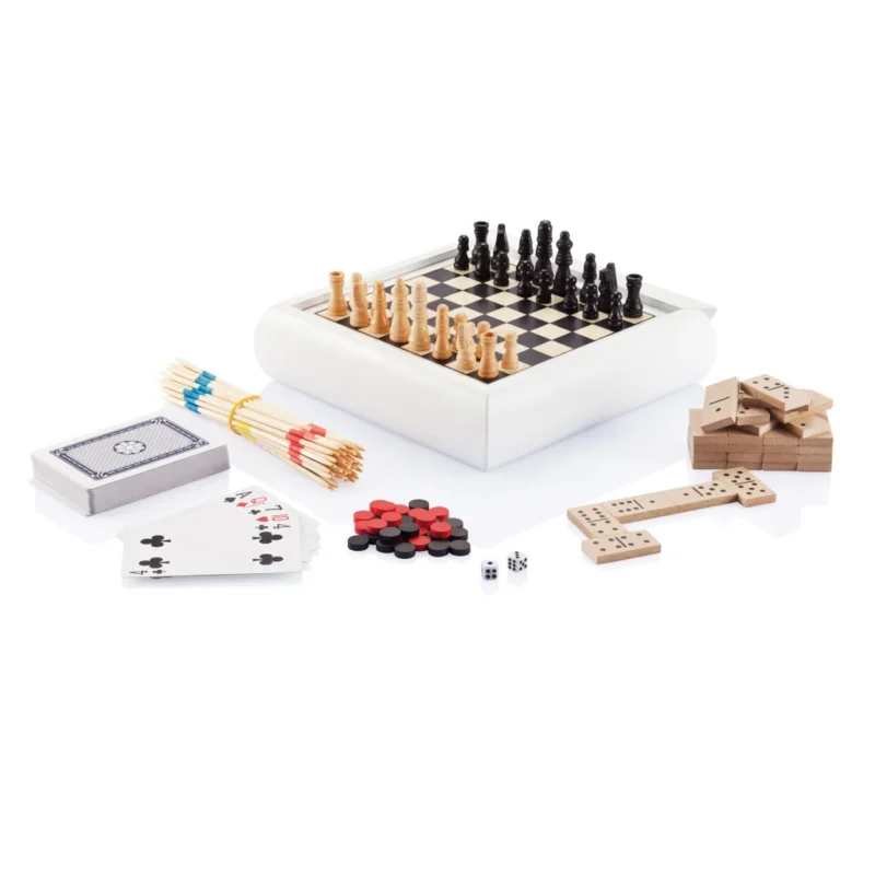 5-in-1 spellenset wit