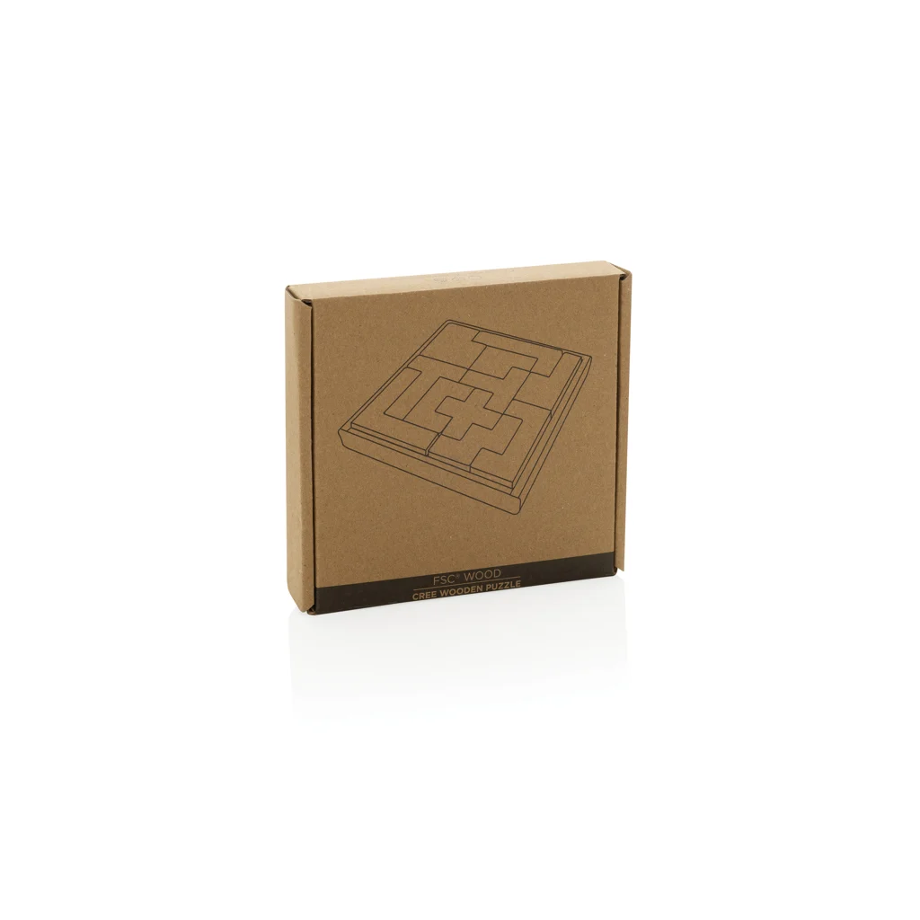 Cree houten puzzel