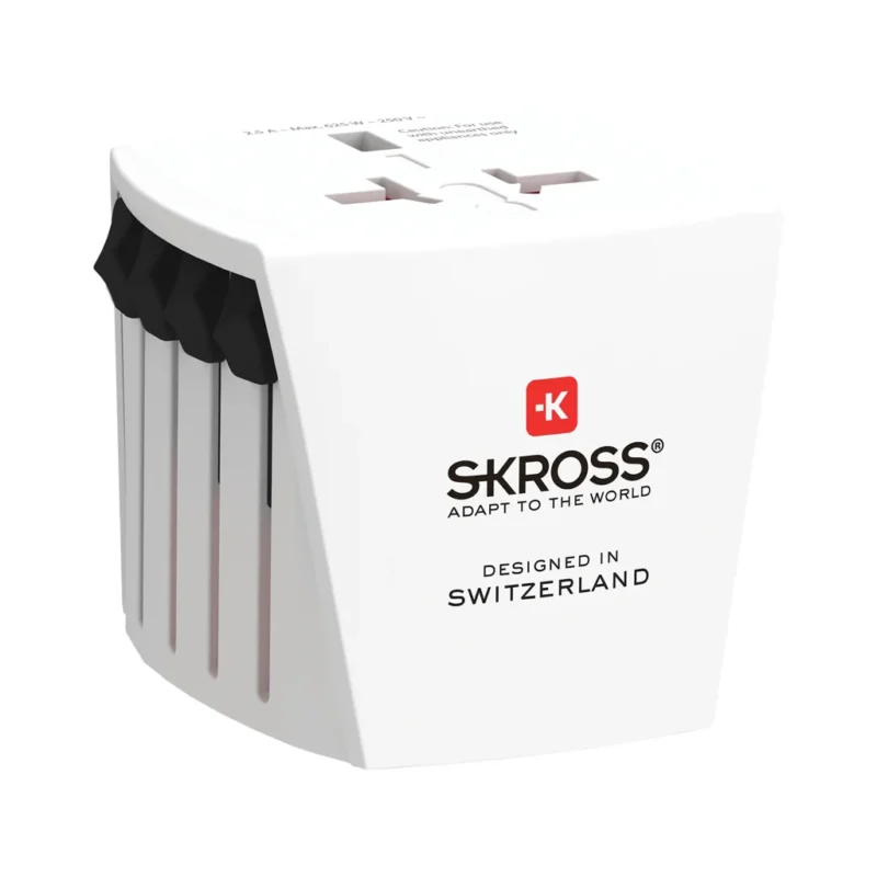 SKROSS MUV Wereldreisadapter Micro wit