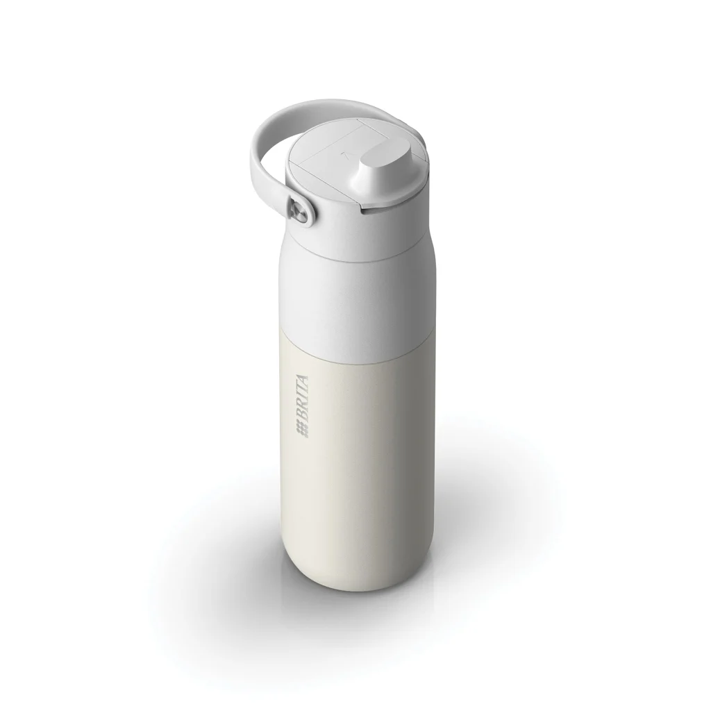 BRITA LARQ Essential waterfles 680ML wit