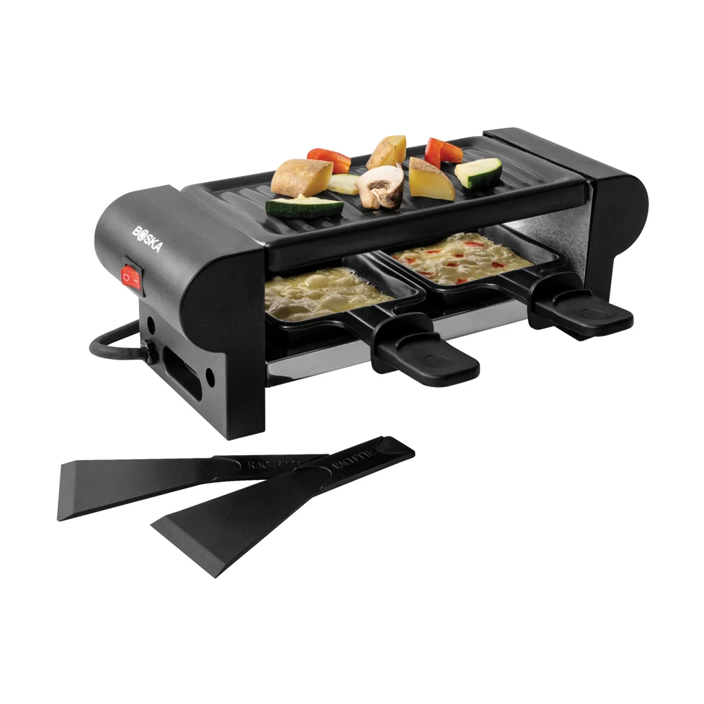 BOSKA Gourmet Raclette Mini 220 V (EU-type F) zwart