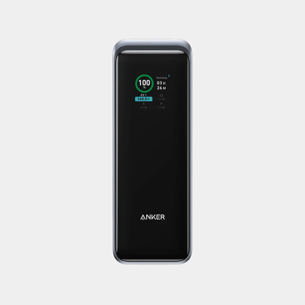 Anker Prime 27,650mAh Power Bank (250W) grijs