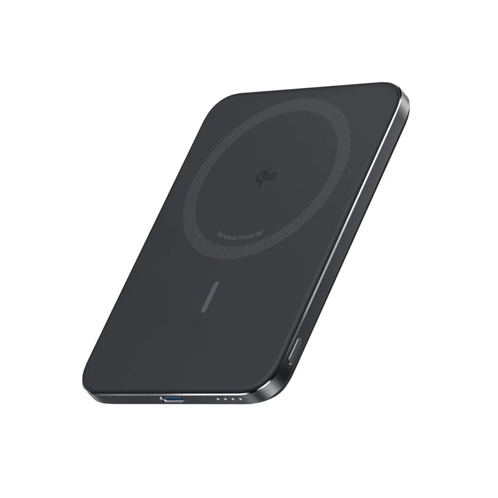 Anker Nano Wireless Power Bank 5K 15W MagGo slim Qi 2.0 zwart