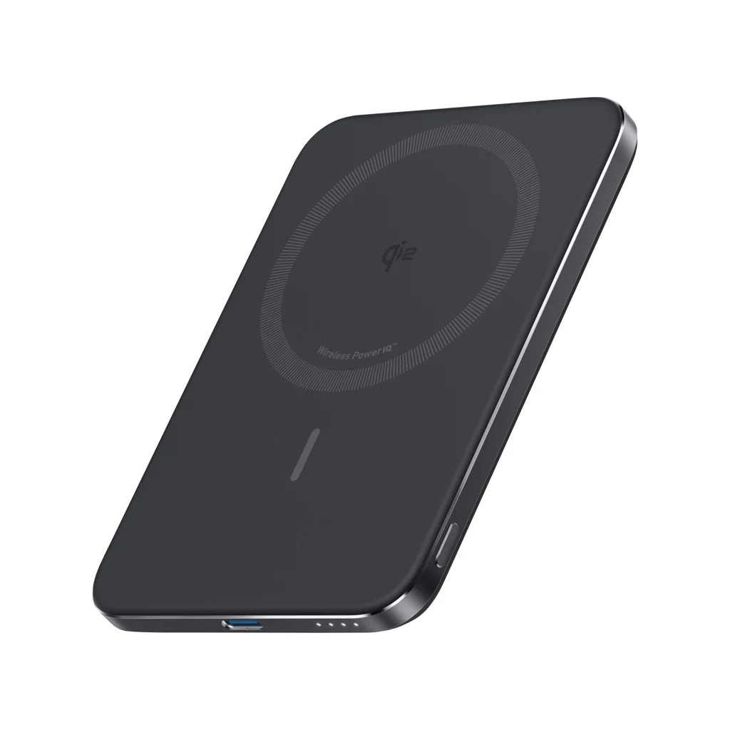Anker Nano Wireless Power Bank 5K 15W MagGo slim Qi 2.0 zwart