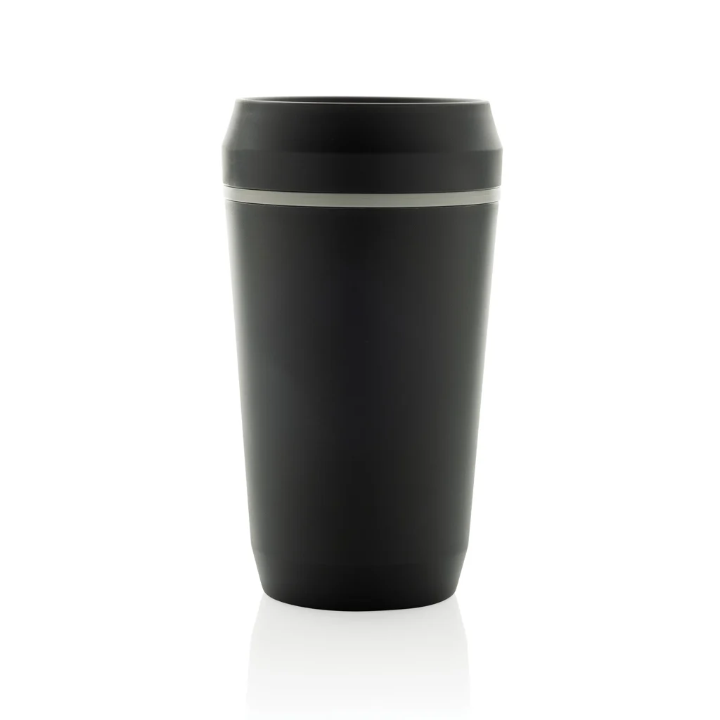 Topl Recycled Plastic To Go beker gepatenteerd 360 Lid 354ml