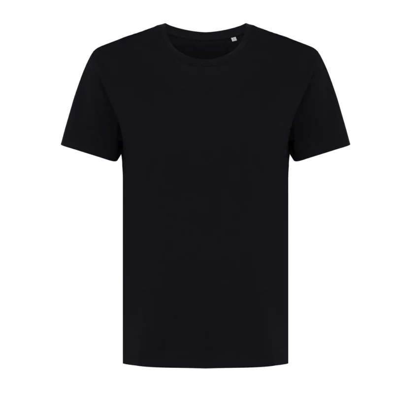 IQONIQ Yala dames lichtgewicht gerecycled katoen t-shirt zwart
