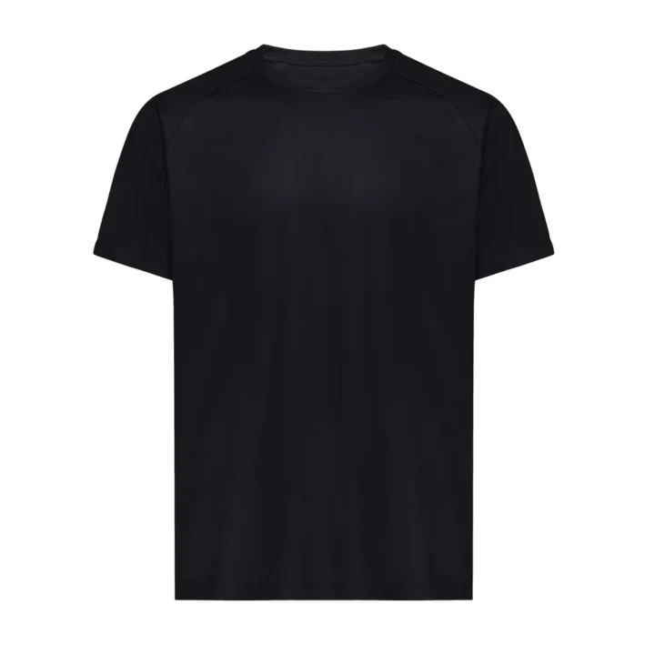 IQONIQ Tikal gerecycled polyester sneldrogend sport t-shirt zwart