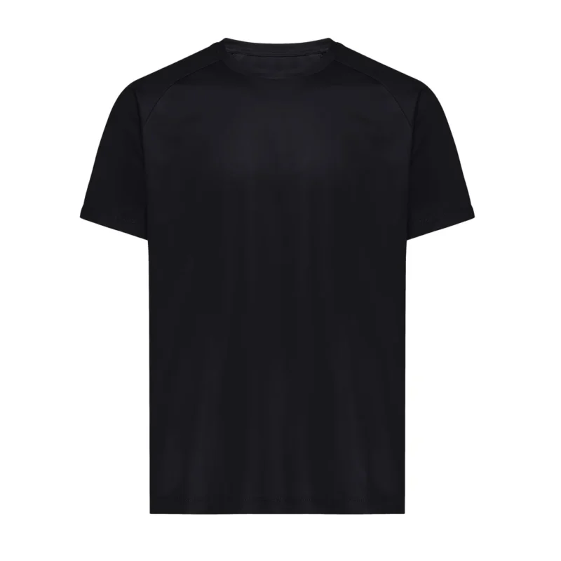 IQONIQ Tikal gerecycled polyester sneldrogend sport t-shirt zwart