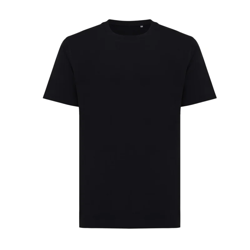 IQONIQ Kakadu relaxed gerecycled katoen t-shirt zwart