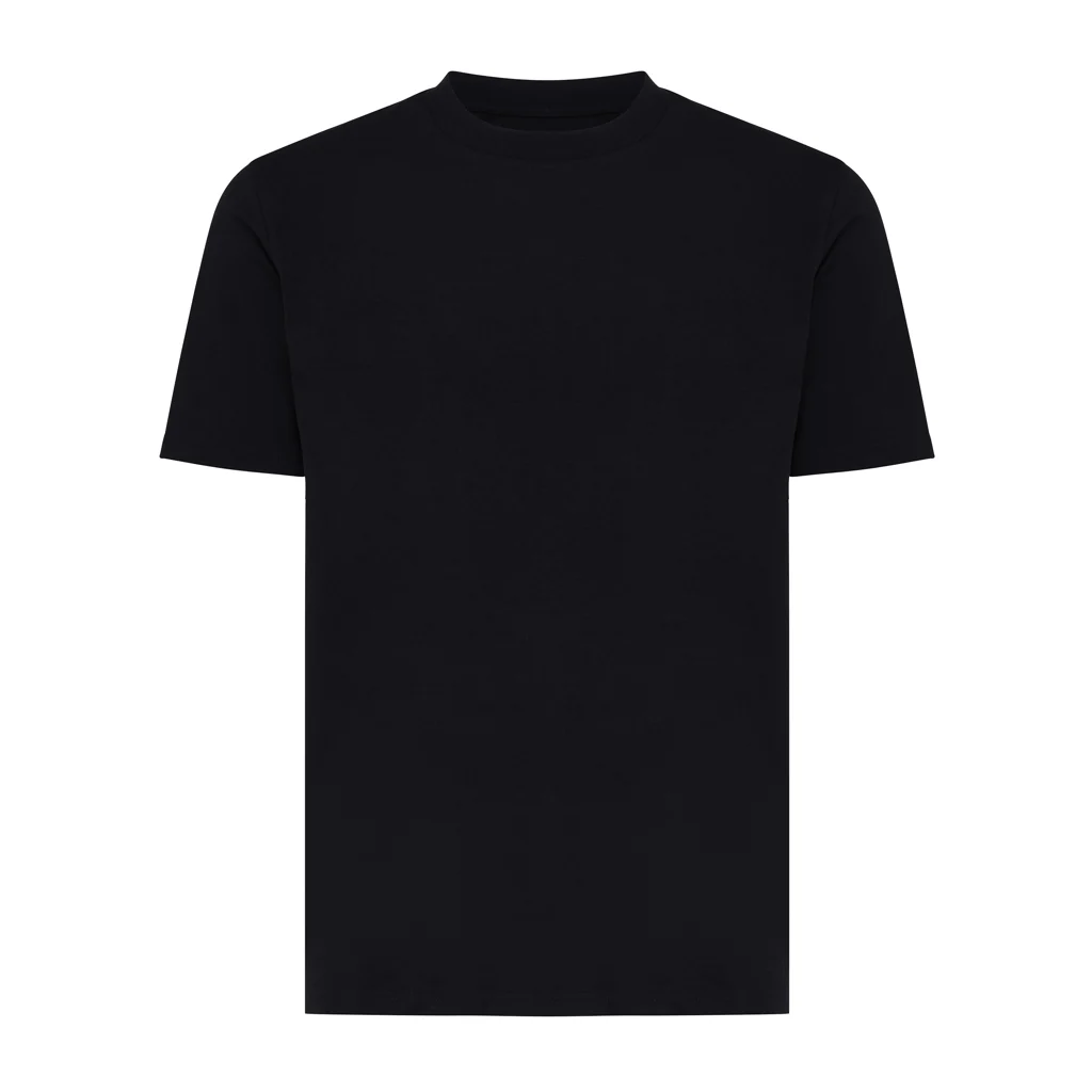 IQONIQ Sierra lichtgewicht gerecycled katoen t-shirt zwart