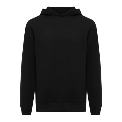 IQONIQ Yengo recycled katoen hoodie met steekzakken zwart