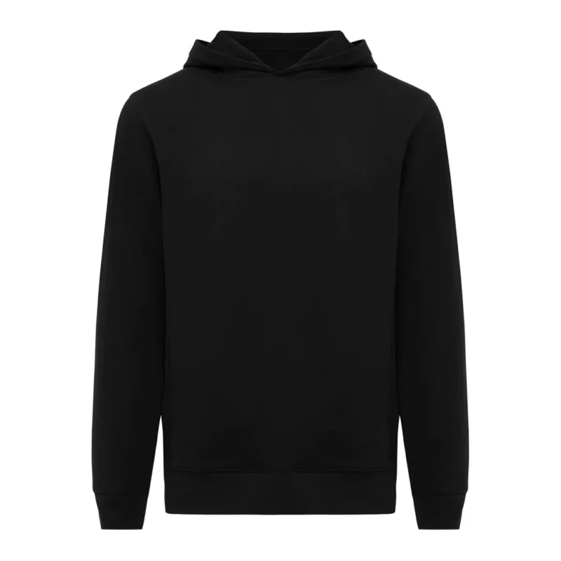 IQONIQ Yengo recycled katoen hoodie met steekzakken zwart