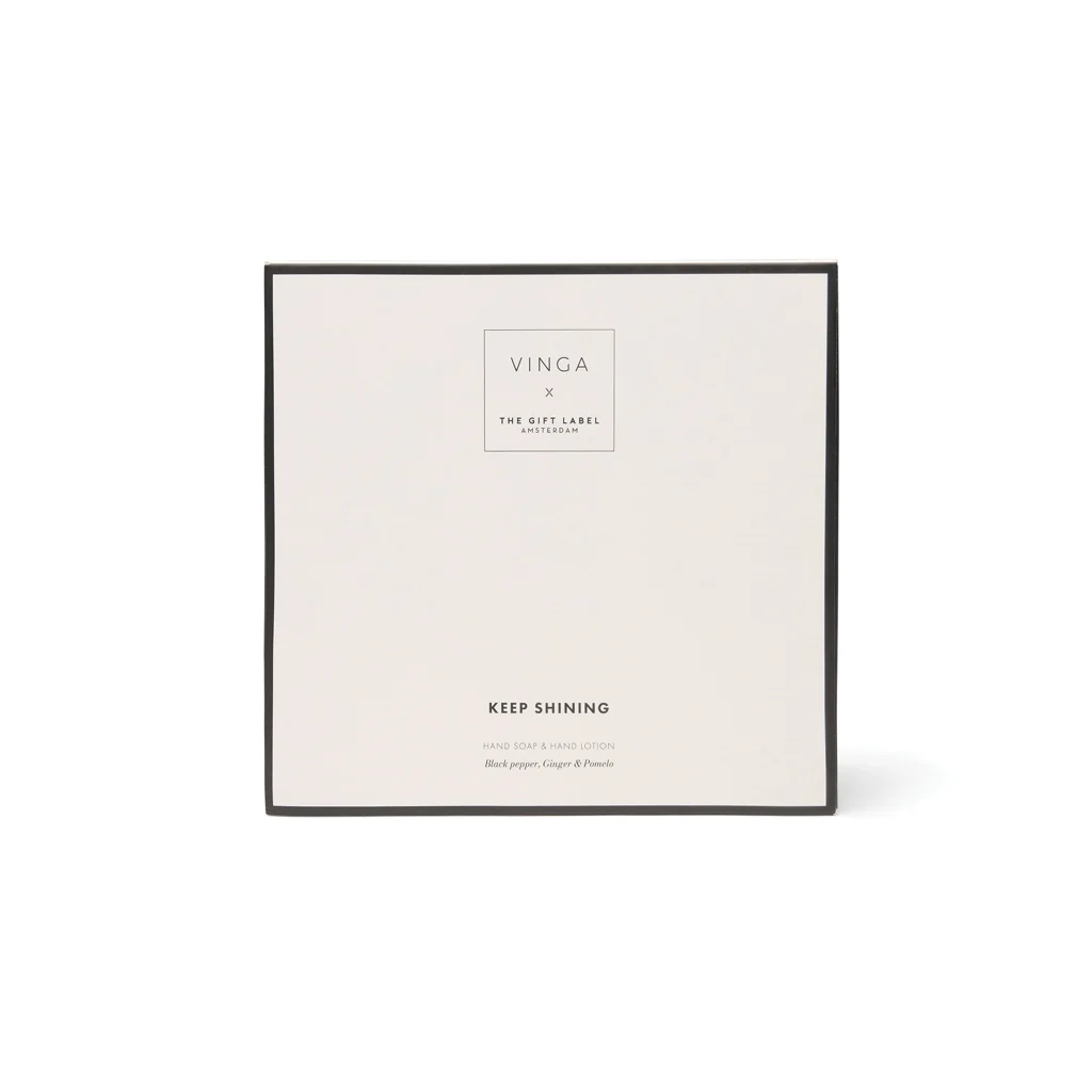 VINGA x TGL giftset voor handverzorging
