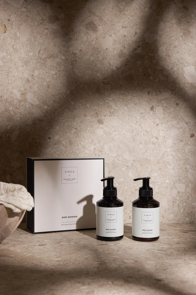 VINGA x TGL giftset voor handverzorging