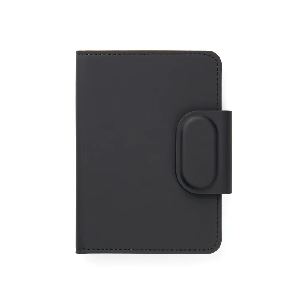 VINGA Baltimore RCS Passport houder met Dual FInder zwart