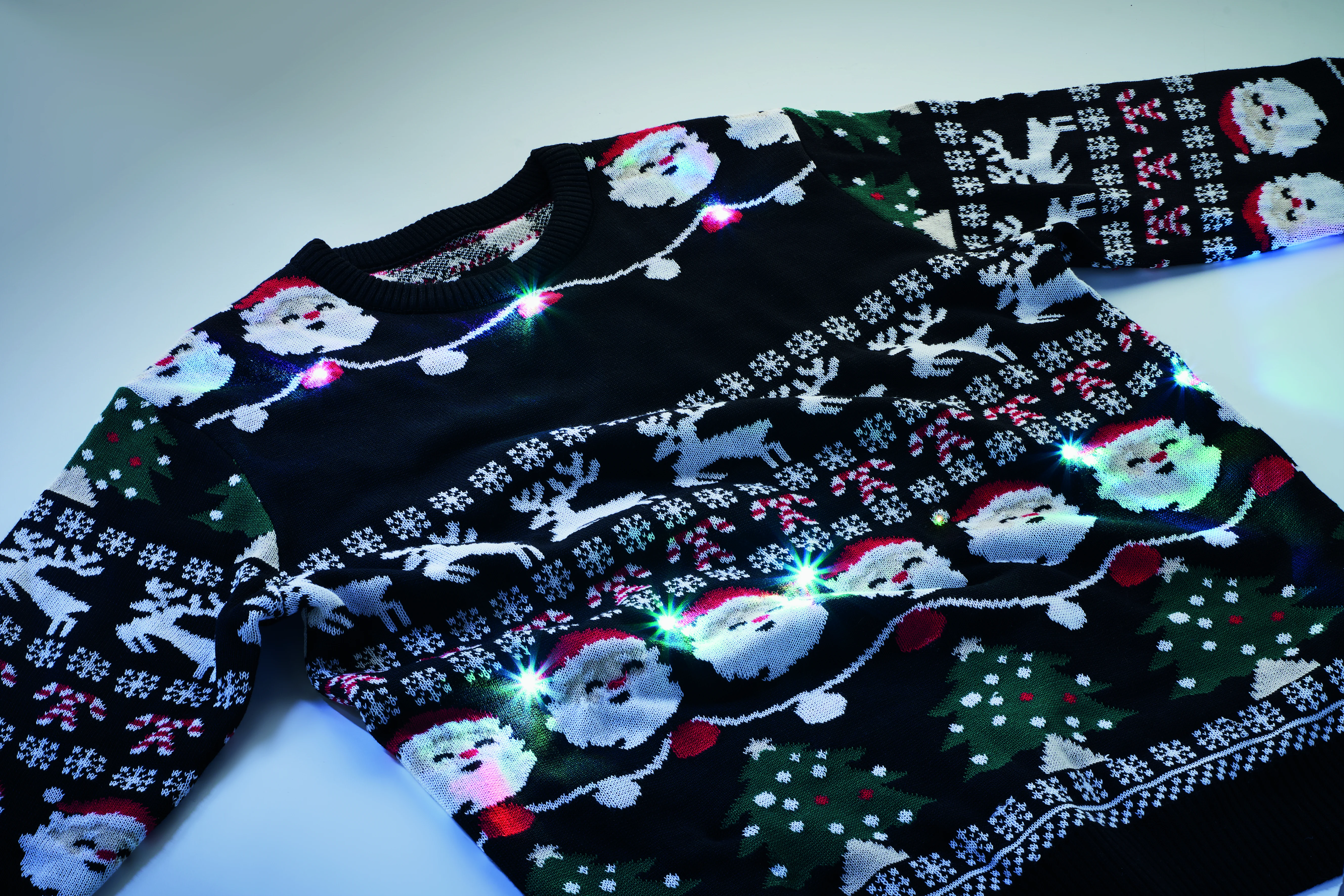 Kerst LED-trui S/M SHAMIS