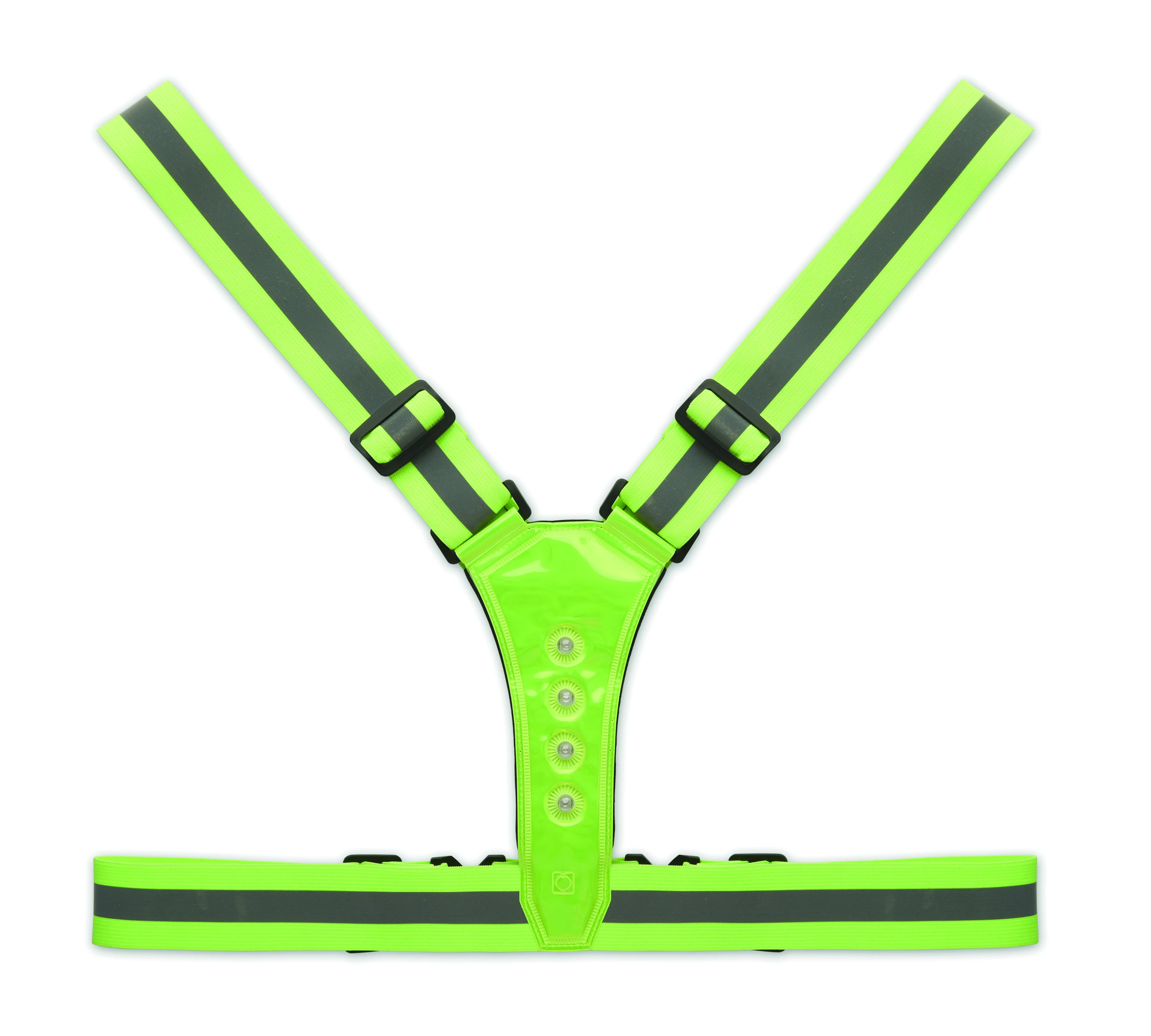 Reflecterende riem met LED ROUNDVISIBLE