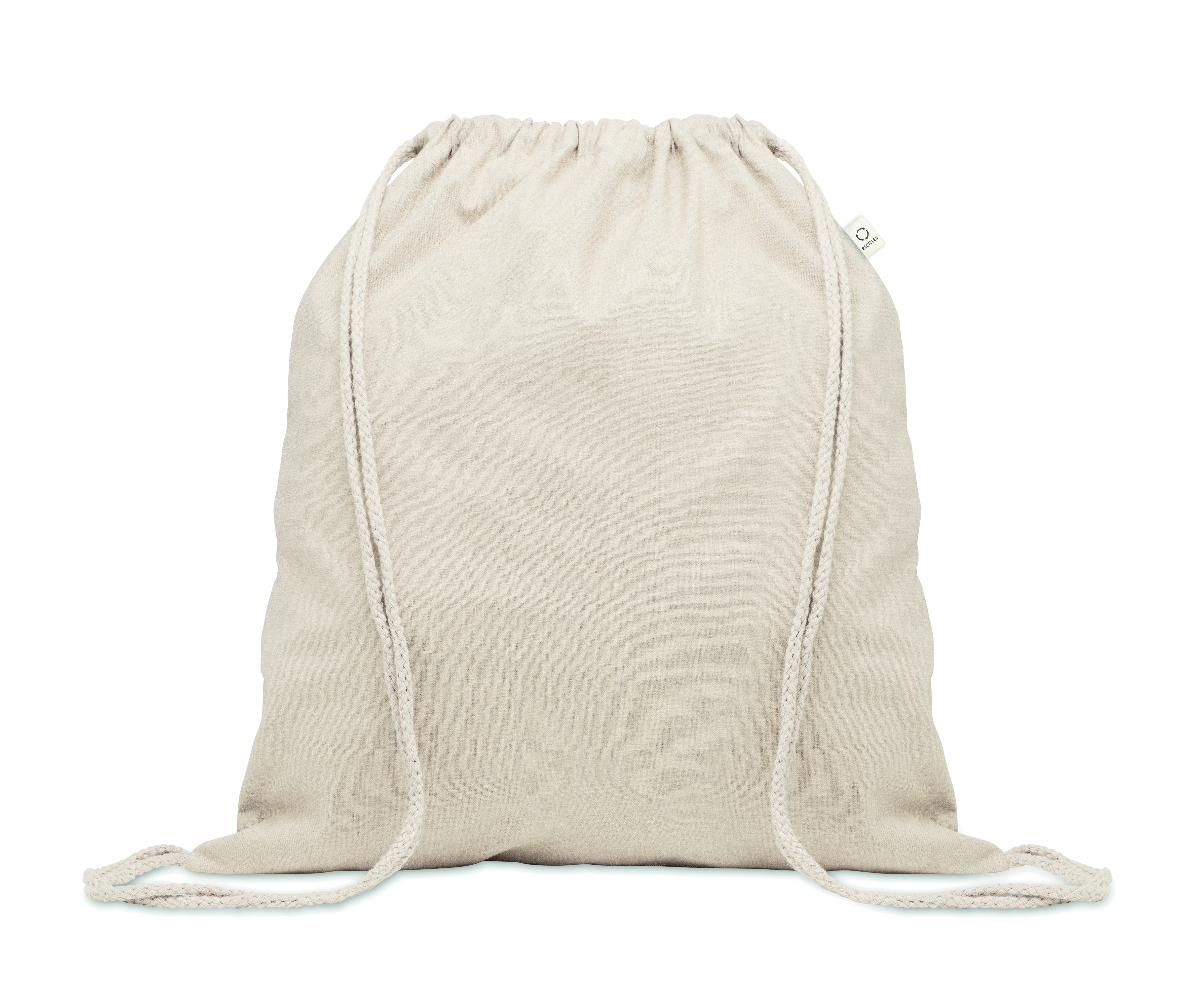 Trekkoord rugzak gerecycled CABETRI Beige