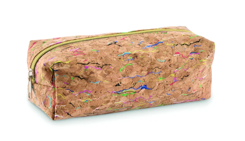 Etui van gekleurd kurk CORCHASO Beige