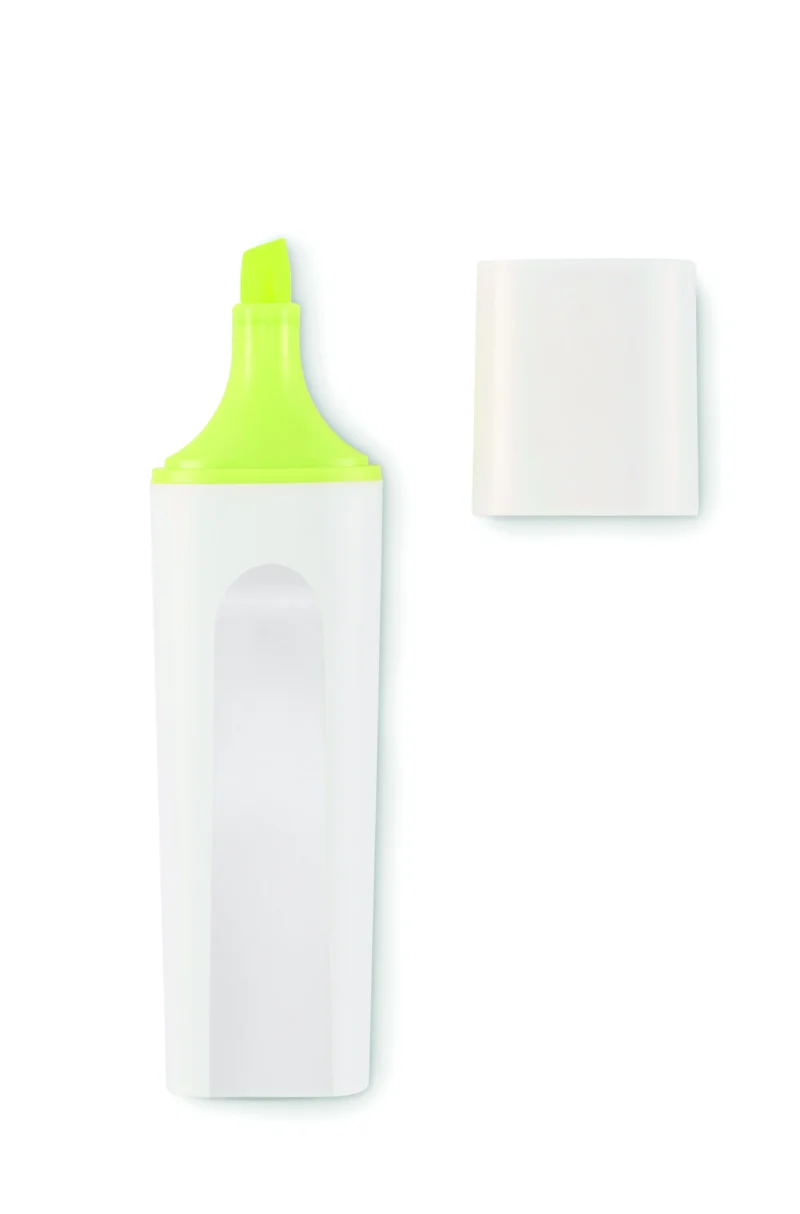RPET markeerstift LIT Neon Geel