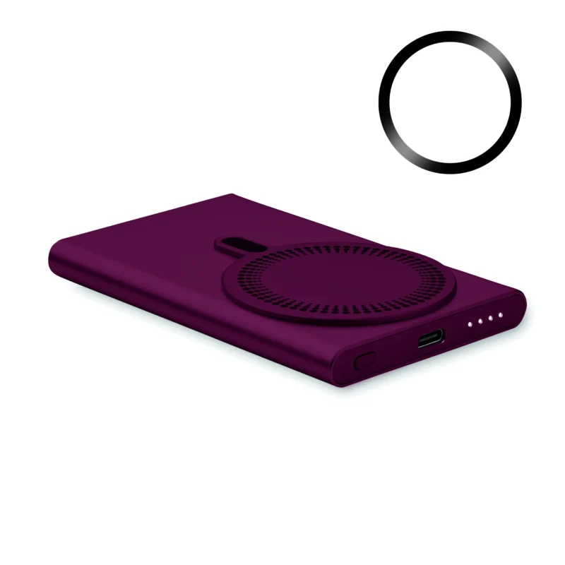Draadloze oplader powerbank PAWTT Bordeaux